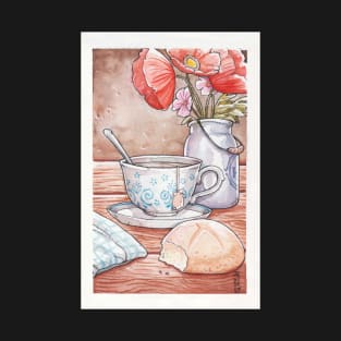 Tea Time Still Life T-Shirt