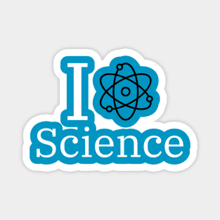 I LOVE SCIENCE - SCIENCE INSPIRED Magnet