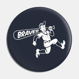 Atlanta Braves Ozzie Albies jersey lapel pin-Classic ATL