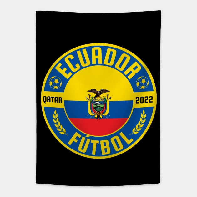 Ecuador World Cup Tapestry by footballomatic