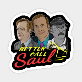 The Many Faces of Saul Goodman Magnet