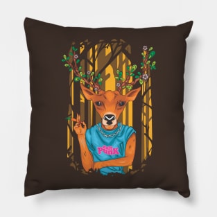 Deer parody DAFT punk Pillow