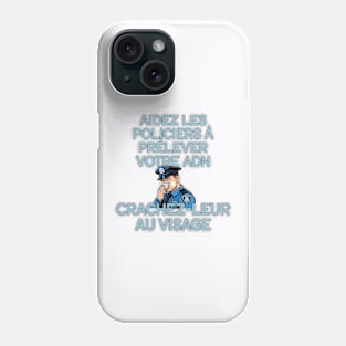 Aidez les policiers à prélever votre ADN Phone Case