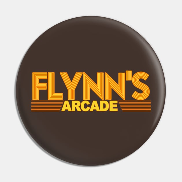 Flynn's Arcade 80s Pin by resjtee