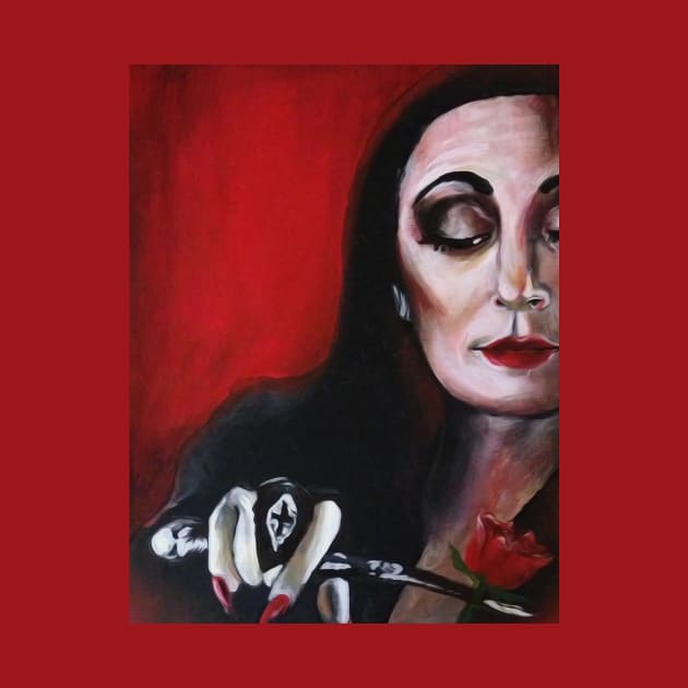 Morticia Addams by ckrickett