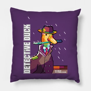 Detective Duck Pillow