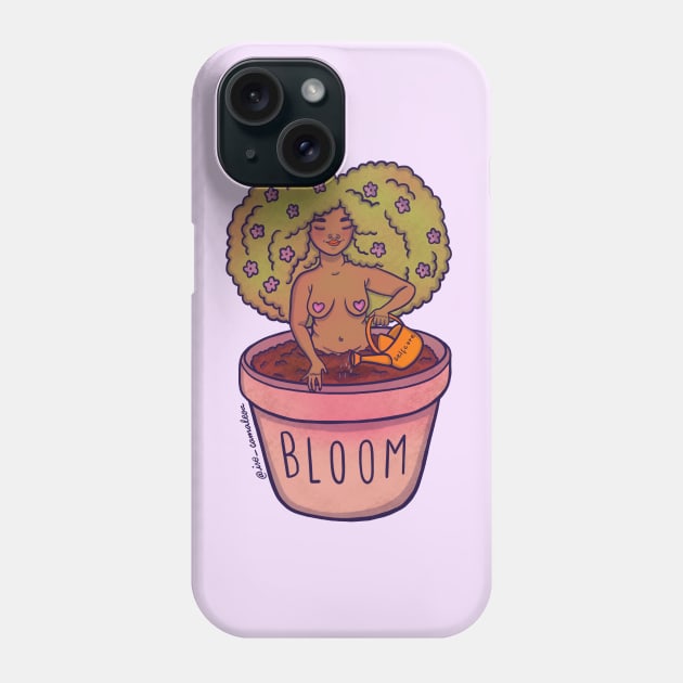 Bloom Phone Case by @isedrawing