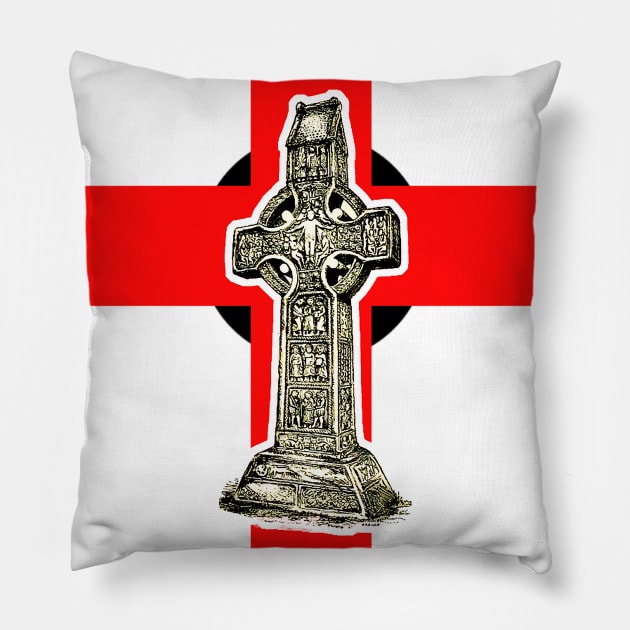 celtic cross Pillow by Marccelus