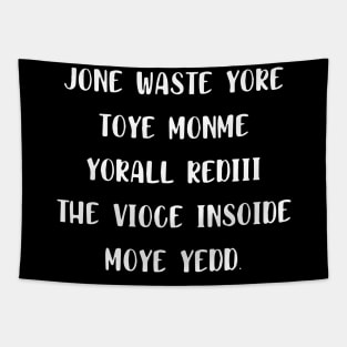 Jone Waste Yore Toye Monme Yorall Rediii Tapestry