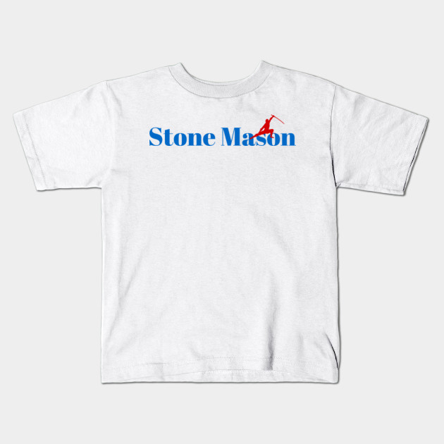 Master Stone Mason Ninja Stone Mason Kids T Shirt Teepublic