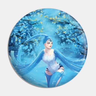 Snow bird queen Pin