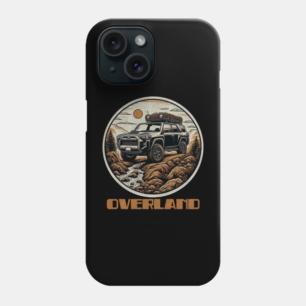 Overland Toyota 4Runner Phone Case by Tofuvanman