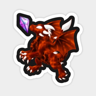 GemBabs: Elemental Dragon (Fear) Magnet