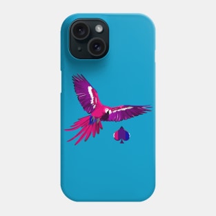 Biromantic Ace Pride Parrot Phone Case