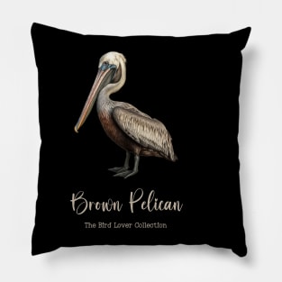 Brown Pelican - The Bird Lover Collection Pillow