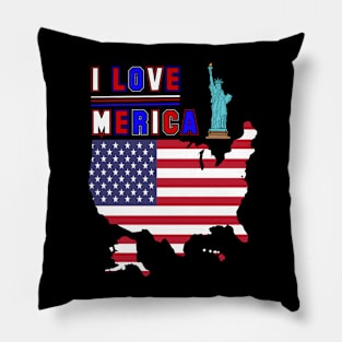 I love Merica Pillow