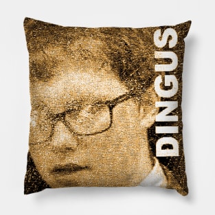 Yellow Dingus Shelly Pillow