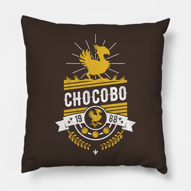 Chocobo Pillow by Alundrart