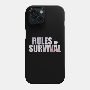 Rules of Survival game title Phone Case