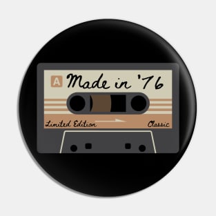 1976 Mixed Tape Limited Edition Classic Pin