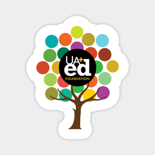 UA+ED Tree Logo Magnet