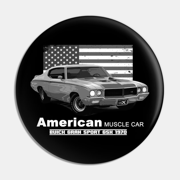 Buick Gran Sport GSX American Muscle Car 60s 70s Old is Gold Pin by Jose Luiz Filho