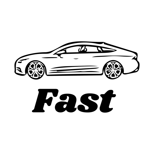 fast car by Dress Well Shop