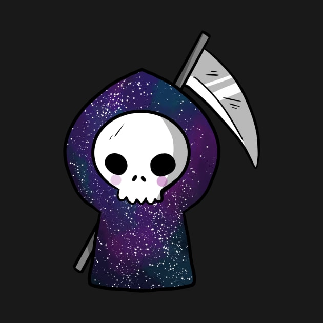 Cute Galaxy grim reaper by Mayarart