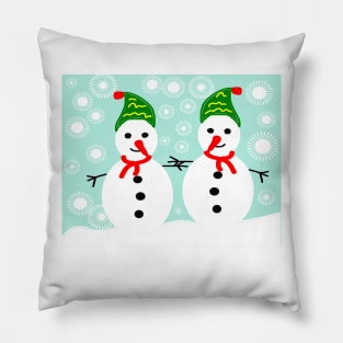 Snowman Pillow