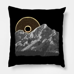 DOUGHNUT sunrise Pillow