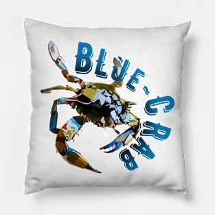 Blue Crab Pillow