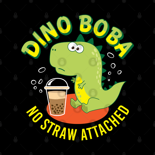 Dino Boba No Straw Attached by andantino