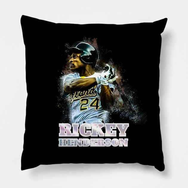 Rickey Henderson Pillow by mobilunik