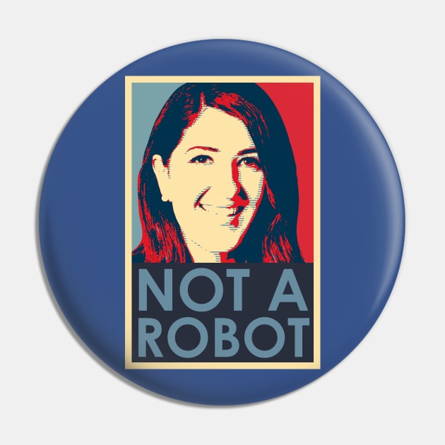 No Robot Pin by nickbeta