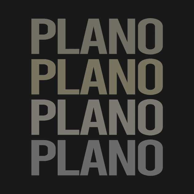 Gray Text Art Plano by flaskoverhand