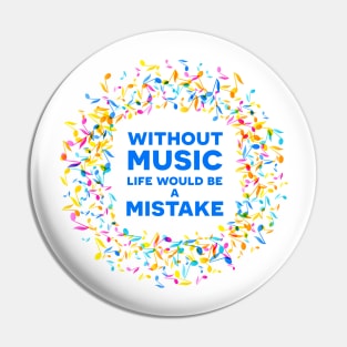 Inspirational MUSIC quote 01 Pin