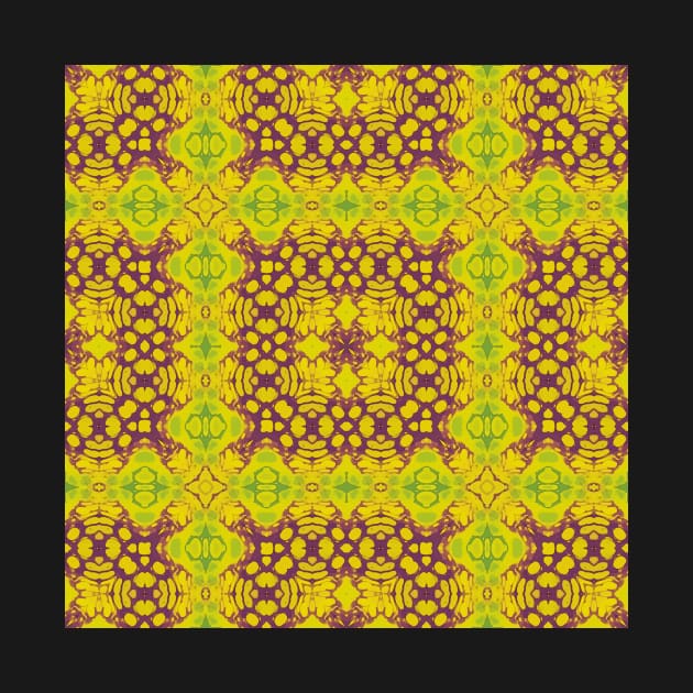 Green and Purple Block Pattern  - WelshDesignsTP004 by WelshDesigns