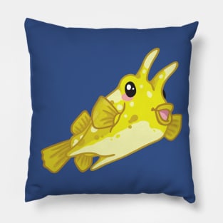 Longhorn Cowfish Pillow