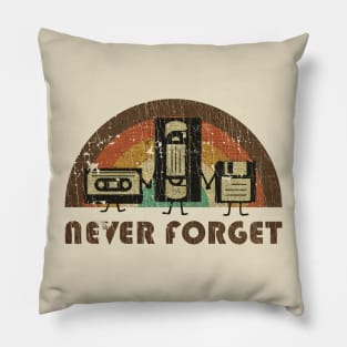 NEVER FORGET - VINTAGE Pillow