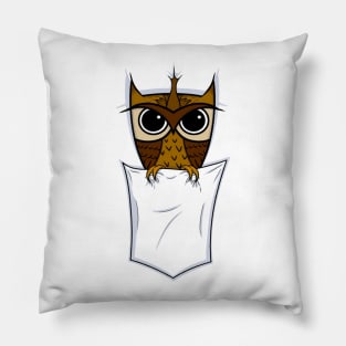 Pocket Owl Pillow