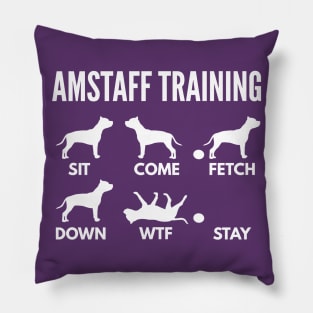 Amstaff Training Amstaff Dog Tricks Pillow