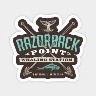 Razorback Point Whaling Station Magnet