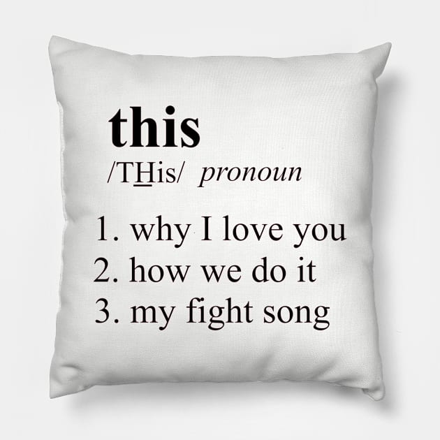 The definition of this Pillow by Cargoprints