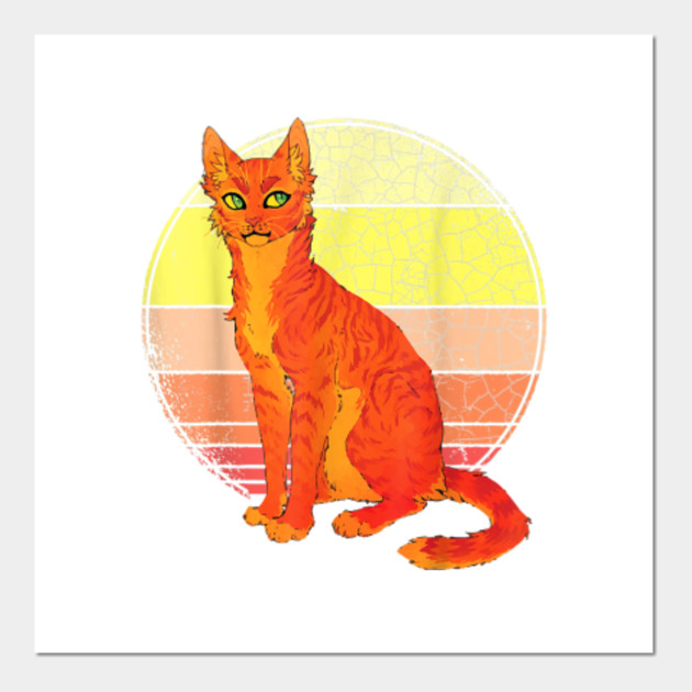 Warrior Cats Firestar For Warriors Book Series Fans Warrior Cats