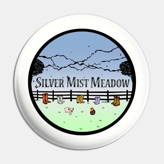 Silver Mist Meadow (Color) Pin by KimbasCreativeOutlet