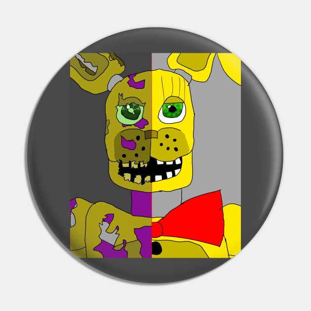 Spring Bonnie/Trap Pin by OPSandvich