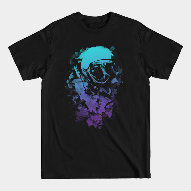 Discover Space Dog (Dark Edition) - Comics - T-Shirt