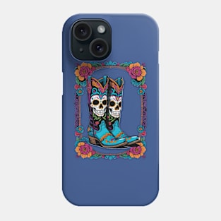 Boots - Dia De Los Muertos Phone Case