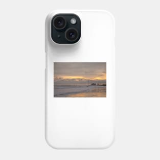 January on a Northumbrian beach. Phone Case