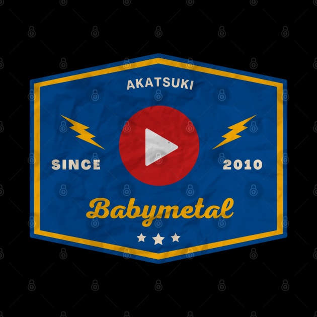 Baby Metal // Play Button by Blue betta